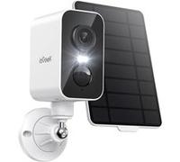 ieGeek 4G Magnétique Portable Caméra de Surveillance sans Fil,pour Voyage/Camping,2K HD Caméra Solaire Extérieur/Interieur,Batterie 9000mAh,PTZ 300°,Carte SIM Intégrée, Audio Bidirectionnel(NO WiFi) B
