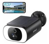 ieGeek 5MP Camera Surveillance WiFi Exterieure sans Fil Solaire - 15M Vision Nocturne Couleur, Détection Mouvement, Audio Bidirectionnel, Extérieur/Intérieur, Compatible Alexa G