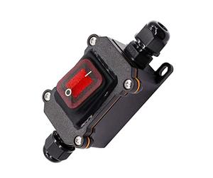 Iegefirm 1 Pièce Interrupteur Étanche IP67 Étanche Intelligents 12V DC 20A