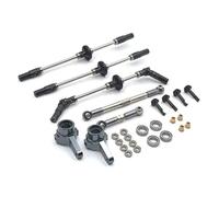 Iegefirm 6WD Kit de réparation des roues dentées en acier pour B14 B24 C14 C24 C34 C44 B16 B36 1/16 RC