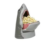 Iegefirm Conteneur alimentaire en forme de requin, seau à pop-corn, boîte de rangement pour pop-corn et noix, décoration de table de cuisine domestique.