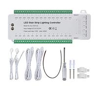 Iegefirm Contrôleur de capteur de mouvement LED d'escalier Smart Stair Induction Controller LED Variateur de lumière d'escalier