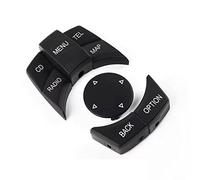 Iegefirm IntéRieur de Voiture IDrive Bouton MultiméDia Bouton de Menu pour X1 X5 X6 SéRie E E87 E90 E91 E92 E60 E84 E70 E71 E72