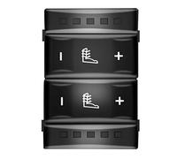 Iegefirm Interrupteur de chauffage électrique pour siège Mondeo MK3 MK4 6M2T-19K314-AC Bs7T-19K314-