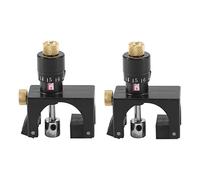 Iegefirm Lot de 2 lames de rabot réglables - Calibrateur - Outil de mesure pour le travail du bois