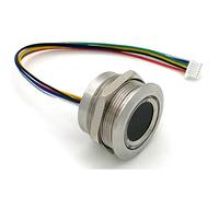 Iegefirm R503 Indicateur annulaire circulaire LED Contrôleur LED DC3,3 V MX1.0-6 broches Module d'empreintes digitales capacitif Scanner de capteur 19 mm