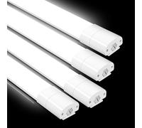 IEGLED Neon LED 120CM, Tube 36W 4000LM Plafonnier IP65 Étanche Reglette Éclairage pour Atelier, Garage, Sous Sol, Salle de Bain, Cave, Bureau - Blanc Neutre 4000K