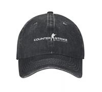 IEINYAUP Counter-Strike 2 CS Go Casquette de Baseball Mode en détresse lavé Tir Jeu Snapback Cap Unisexe Style Extérieur Casquettes Chapeau