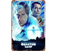 IEITB Quantum Leap Poster vintage en métal avec logo en étain pour famille, club, bar, café, chambre à coucher, cadeau 20,3 x 30,5 cm