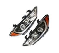 IEJPEQWW Ensemble de phare avant halogène compatible for Hyundai Elantra 2017 2018 SE SEL Value Edition Remplacement de phare avec boîtier noir La