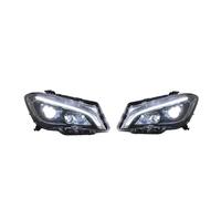 IEJPEQWW Phares compatibles for Benz CLA W117 2013 2014 2015 2016-2019, lampe de signalisation dynamique DRL complète, ensemble de phare avant(For EU Version,OE halogen)