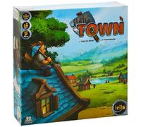 Iello Little Town Jeu de stratégie amusant pour toute la famille, tactique et interactif, 45 minutes de temps de jeu, 2 à 4 joueurs, à partir de 10 ans