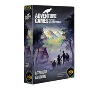 IELLO Adventure Games : À Travers la Brume - Version Française - Jeu de Société Coopératif Narratif - Exploration, Mystère & Énigmes | 1-4 Joueurs | 3x120 Min | Dès 10 Ans