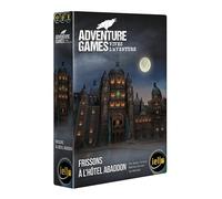 IELLO Adventure Games : Frissons à l’Hôtel Abaddon - Version Française - Jeu de Société Coopératif Narratif - Mystère, Esprits & Énigmes | 1-4 Joueurs | 3x90 Min | Dès 12 Ans