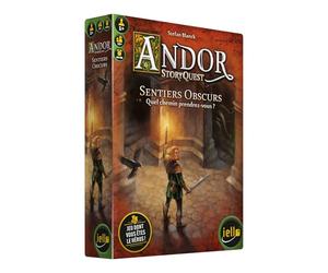 IELLO Andor StoryQuest Sentiers Obscurs - Version Française - Jeu Narratif d’Aventure dans l’Univers Andor - Choix, Embranchements et Défis | 1 Joueur et Plus | 60 à 90 Minutes | Dès 12 Ans