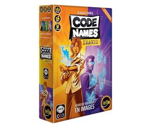IELLO Codenames Images | Jeu d’Association d’Idées basé sur des Images | 2 à 8 Joueurs | Maîtres-Espions vs Agents | Parties Rapides, Fun et Intenses