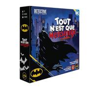 IELLO Detective Batman Tout n’est que Mensonge - Version Française - Jeu Coopératif et Narratif d’Enquête dans l’Univers de Gotham - 4 Enquêtes | 2 à 4 Joueurs | 2 à 3 Heures | Dès 14 Ans