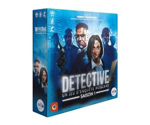 IELLO Detective Saison 1 - Version Française - Jeu de Société Coopératif d’Enquête - Boîte Autonome d’Initiation avec 3 Affaires | 1 à 5 Joueurs | 90 Minutes | Dès 12 Ans
