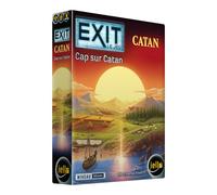 IELLO – Jeu d'escape game coopératif EXIT : Cap sur Catan – VF – 1–4 joueurs – Dès 12 ans