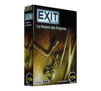 IELLO EXIT : La Maison des Énigmes - Version Française - Jeu d’Escape Game coopératif | 1-4 Joueurs | 45-90 Min | Débutant | Dès 12 Ans