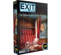 IELLO EXIT : Le Cadavre de l’Orient-Express - Jeu d’Escape Game coopératif | 1-4 Joueurs | 45-90 Min | Enquête | Dès 12 Ans
