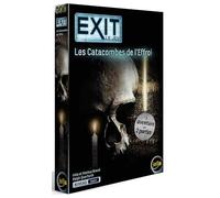 IELLO EXIT : Les Catacombes de l’Effroi - Version Française - Jeu d’Escape Game coopératif | 1-4 Joueurs | 2-4 h | Expert | Dès 16 Ans