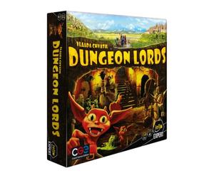 IELLO Expert - Dungeon Lords - Jeu de Société Placement d'Ouvriers & Gestion - Devinez Maître de Donjon - Dès 12 Ans - 2 à 4 Joueurs