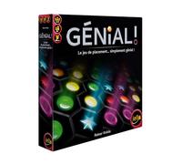 IELLO - Génial ! - Version Française - Jeu de Société Stratégique de Placement de Tuiles - Jeu Familial Tactique et Réflexion | 1 à 4 Joueurs - 45 Min | Dès 8 Ans