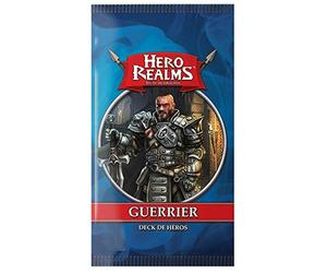 IELLO Hero Realms - Deck de Héros : Guerrier - Booster 15 Cartes VF