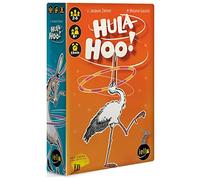 IELLO: Hula Hoo - Jeu de fête amusant, remise de cartes, sur le thème des animaux, facile à apprendre, famille à partir de 8 ans, 2 à 6 joueurs, 15 minutes