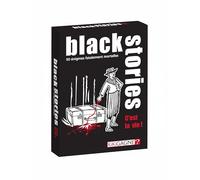 IELLO KIKIGAGNE Black Stories C’est la Vie - Jeu d’Énigmes Véridiques, Histoires Absurdement Fatales - 2 Joueurs et Plus dès 14 Ans - Version Française