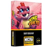 Iello King of Tokyo : Micro extension Baby Gigazaure | Jeu de société familial | À partir de 8 ans | 2 à 6 joueurs | Temps de jeu de 30 minutes