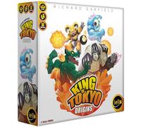 IELLO: King of Tokyo : Origins Jeu de dés et stratégie adapté aux familles - Monstres de combat - Robots-Aliens - 4 nouveaux monstres - À partir de 8 ans - 2 à 4 joueurs