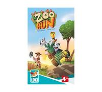 Jeu de société Zoo Run Iello - GENERIQUE - COMMUTATEUR KVM - Pour Adulte - A partir de 4 ans - Multicolore