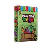 IELLO Marché Végé | Jeu de Cartes Familial | Draft & Fluctuation des Prix | 2-6 Joueurs | 15 Min | 7+ | Économie Ludique & Fun