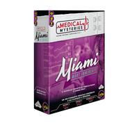 IELLO Medical Mysteries Miami - Version Française - Jeu de Société Coopératif d’Enquête Médicale et de Diagnostic | 1 à 4 Joueurs | 60 Min | Dès 14 Ans