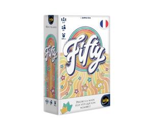 IELLO Mini Games Fifty - Version Française - Jeu de Société d’Ambiance et Comptage - “Bingo” Tactique | 3 à 7 Joueurs | 15 Minutes | Dès 8 Ans