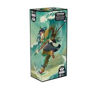 IELLO - Puzzle Phosphorescent - Sea Spirit - 1000 pièces - Esprit Marin intimidant - Illustration phosphorescente - Soft Touch - Fabriqué en Europe