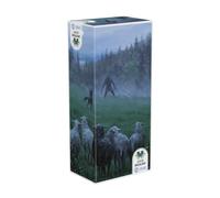 IELLO - Puzzle Signature - Jakub Rozalski - Moutons - 1000 pièces - Affrontement Nocturne épique - Illustration Jakub Rozalski - Fabriqué en Europe