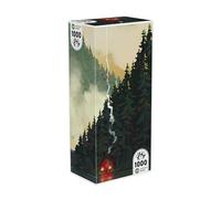iello – Puzzle 1000 pièces Little Red House – Soft Touch – Adulte – Fabriqué en Europe