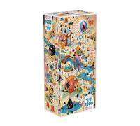 IELLO Puzzle Universe - This is The End - Puzzle 1000 pièces - Illustration Niark1 - Univers déjanté - Soft Touch - Fabriqué en Europe