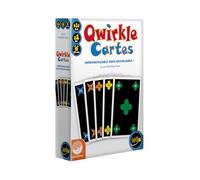 IELLO Qwirkle Cartes - Version Française - Jeu de Cartes Familial et Tactique - Logique Formes et Couleurs - Format Compact - 8+ | 2 à 4 Joueurs | 20 Minutes