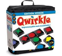 IELLO Jeu de société Qwirkle Voyage – Version française, compact et nomade, 2‑4 joueurs