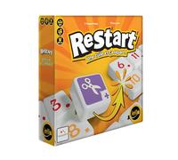 IELLO Restart - Version Française - Jeu de Tuiles Tactique et Interactif, Stratégie Familiale Rapide | 2 à 4 Joueurs | 20 Min | Dès 7 Ans