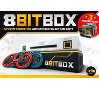 IELLO Spielsammlung 8 515453 Bit Jeu Boîte Outspeed Pixoid Stade Jeux de Société