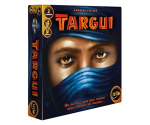 IELLO Targui - Version française - Jeu de Société Stratégique pour 2 Joueurs - Commerce, Placement & Développement de Tribu - Jeu Expert Accessible | 2 Joueurs | 60 Min | Dès 12 Ans