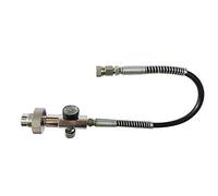 ieLsngai Paintball PCP Kit de charge, adaptateur de recharge d'air, adaptateur G5/8", jauge de tuyau, adaptateur de remplissage d'air avec tuyau de 60 cm pour station de remplissage d'air PCP, pour