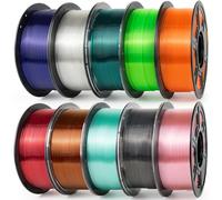 IEMAI PETG Filament 1.75mm 10Kg, Transparent PETG Filament Pour Imprimante 3D, Précision Dimensionnelle +/- 0.02mm