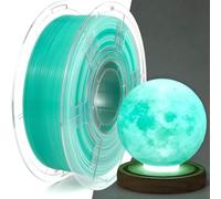 IEMAI PETG Filament 1.75mm 1Kg, Translucide Dégradé Blanc Cyan PETG Filament Pour Imprimante 3D, Précision Dimensionnelle +/- 0.02mm