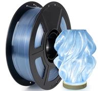 IEMAI PETG Filament 1.75mm 1Kg, Transparent Bleu Clair PETG Filament Pour Imprimante 3D, Précision Dimensionnelle +/- 0.02mm